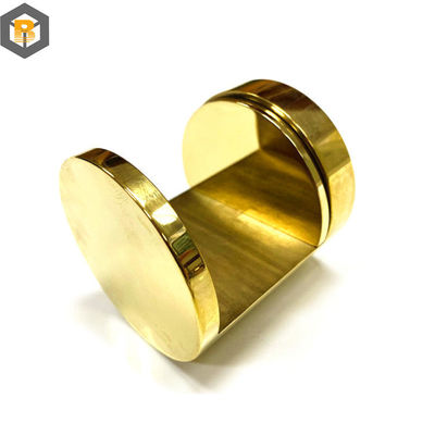 Partes CNC de latón personalizadas para ingeniería de precisión y necesidades de personalización 2D / 3D / dibujo