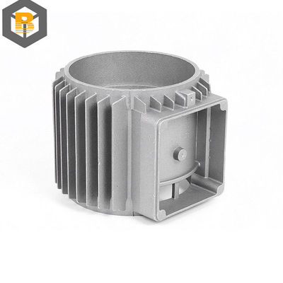 OEM Personalizado de aluminio de arena mecánica de soplado / anodizado ADC-12 pieza de repuesto de fundición a presión