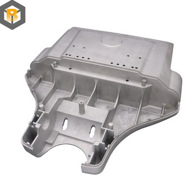 Parte de repuesto de aluminio personalizado de OEM con estructura de cámara de presión vertical