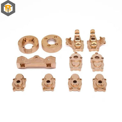 Partes mecánicas de latón de aleación personalizadas por dibujo 2D/3D para el mecanizado CNC de precisión