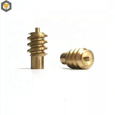 Partes pequeñas de latón CNC de 5 ejes personalizadas por 2D/3D/dibujo para servicios de mecanizado de metales