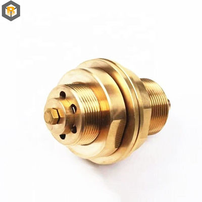 Partes pequeñas de latón CNC de 5 ejes personalizadas por 2D/3D/dibujo para servicios de mecanizado de metales