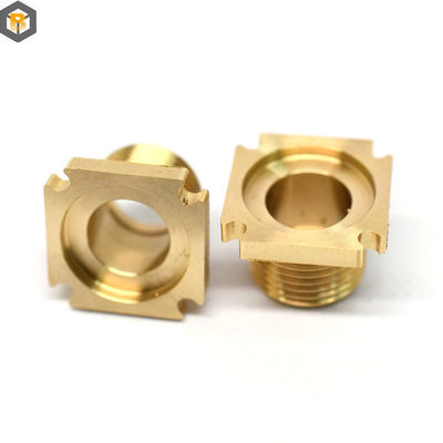 Parte de la máquina CNC de aleación de cobre personalizada por 2D / 3D / dibujo para fundición de torno de precisión