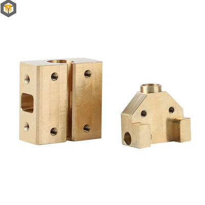 Parte de la máquina CNC de aleación de cobre personalizada por 2D / 3D / dibujo para fundición de torno de precisión