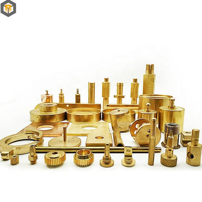 OEM Producto mecánico de precisión de aleación pulida personalizado CNC piezas de repuesto de latón