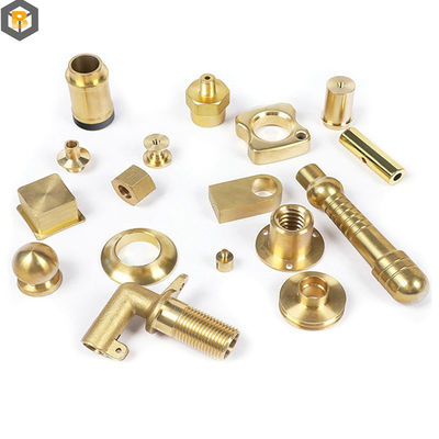 OEM Producto mecánico de precisión de aleación pulida personalizado CNC piezas de repuesto de latón