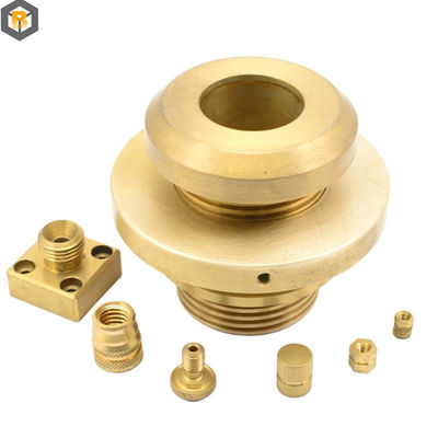 Precisión a medida 5 Ejes Latón Aluminio Acero inoxidable Metal de procesamiento de piezas de repuesto