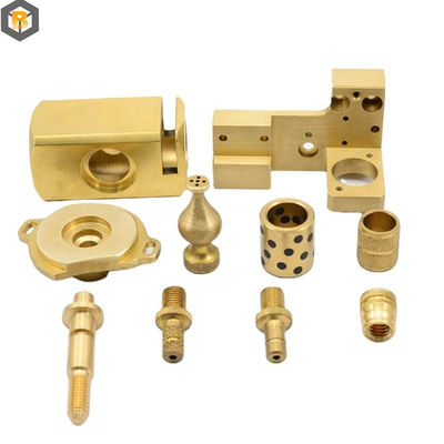 Alquiler de piezas de maquinaria CNC de latón de precisión