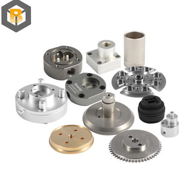 Servicio de mecanizado de piezas mecánicas de aluminio anodizado