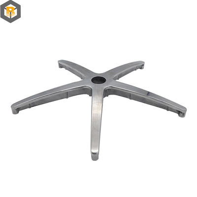 Estructura de la cámara de presión vertical Muebles Base de silla de aleación de aluminio con 1 nivel