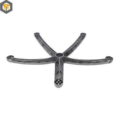 Estructura de la cámara de presión vertical Muebles Base de silla de aleación de aluminio con 1 nivel