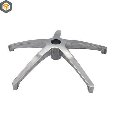 Estructura de la cámara de presión vertical Muebles Base de silla de aleación de aluminio con 1 nivel