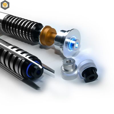 Maquinaria para enderezar metales para piezas de sables de luz Accesorios de aleación CNC