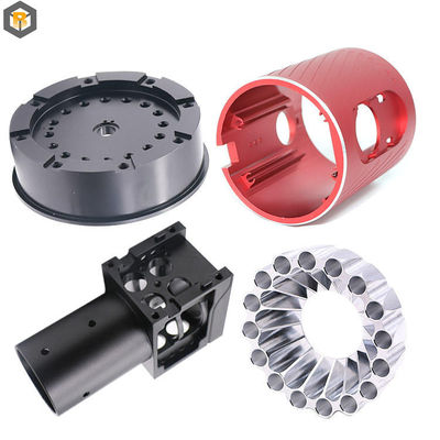 Partes de máquina de aluminio CNC Parte personalizada para máquinas de recubrimiento de metal por 2D / 3D / dibujo