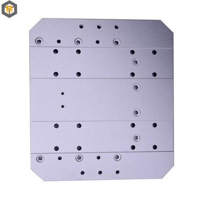 Partes de fresado de acero inoxidable de aleación CNC Mecánica Parte anodizada personalizada por 2D / 3D / dibujo