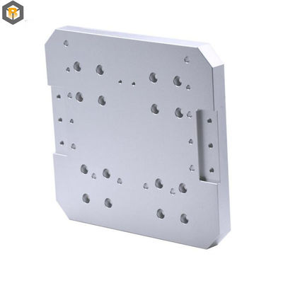 Partes de fresado de acero inoxidable de aleación CNC Mecánica Parte anodizada personalizada por 2D / 3D / dibujo