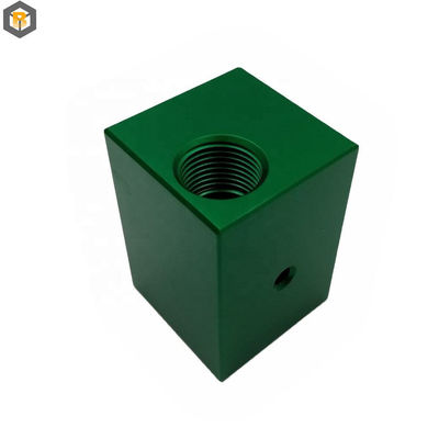 Servicio de mecanizado CNC de aleaciones personalizado para piezas de aluminio anodizado