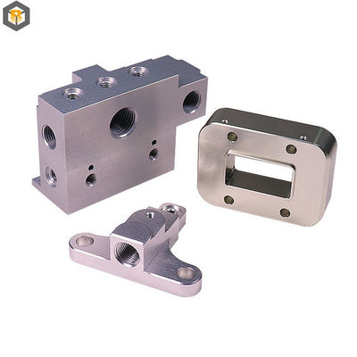 Partidas de precisión de aluminio de aleación personalizada 7075 Parte de máquina de mecanizado con alta precisión