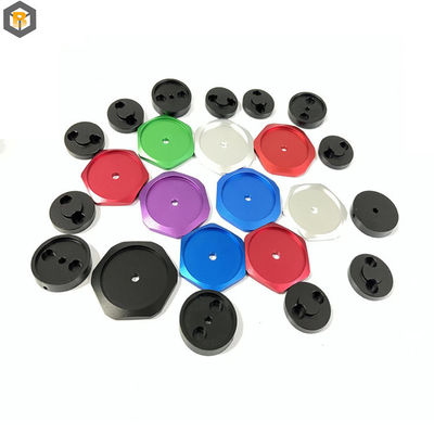 Anodizado CNC de precisión de mecanizado de piezas de aluminio piezas de la máquina personalizado por 2D / 3D / dibujo
