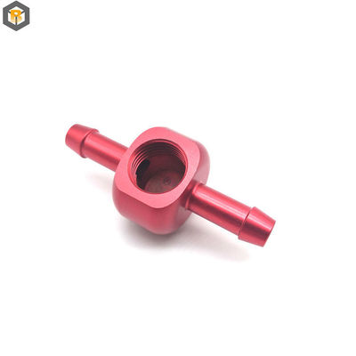 Máquina de corte de metales de aleación Servicio de mecanizado CNC personalizado Parte de repuesto de aluminio anodizado