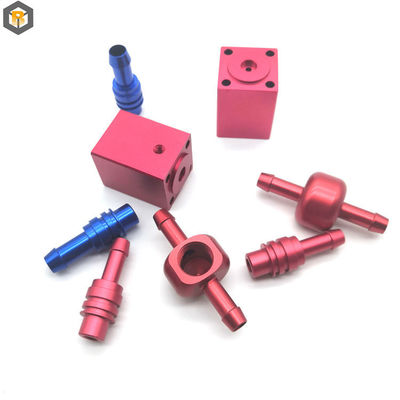 Máquina de corte de metales de aleación Servicio de mecanizado CNC personalizado Parte de repuesto de aluminio anodizado