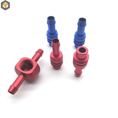 Máquina de corte de metales de aleación Servicio de mecanizado CNC personalizado Parte de repuesto de aluminio anodizado