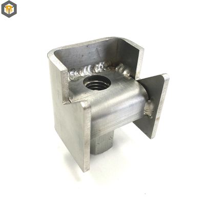 Mecanizado CNC de acero inoxidable latón metal anodizado de torneado de hardware de fresado piezas de cobre para la máquina de aleación de precisión OEM