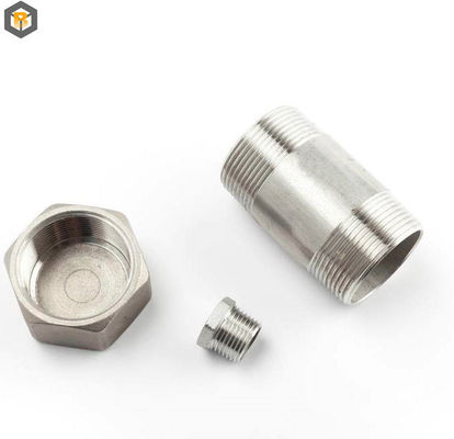 Partes de acero inoxidable a medida por dibujo Partes de mecanizado CNC para máquinas de forja de metales