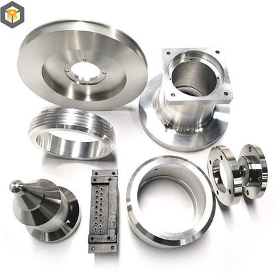 Parte de la máquina de aluminio OEM con estructura de cámara de presión vertical y grado de tolerancia 4