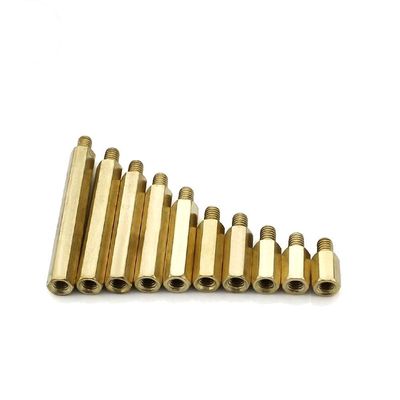 Personalizado por 2D / 3D / dibujo CNC Machined Metal Hombre Femenino roscado Hex Bolts Parte de la máquina