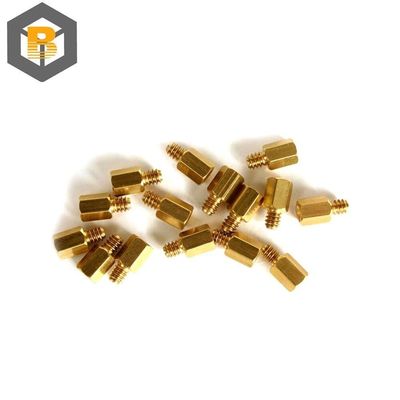 Torno CNC M6 Personalizado Mujeres Paradas Espaciador Parte de la máquina Personalizada por 2D / 3D / dibujo