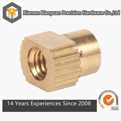Partes de maquinaria para el procesamiento de metales Latón/cobre Máquinas de hardware CNC de precisión
