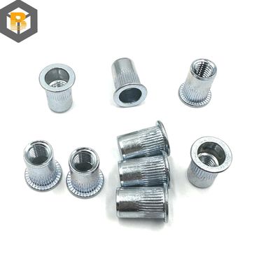 Mini Pack Blind Rivet Nut Fijaciones roscadas Parte de repuesto con acabado de pulido BY-0504