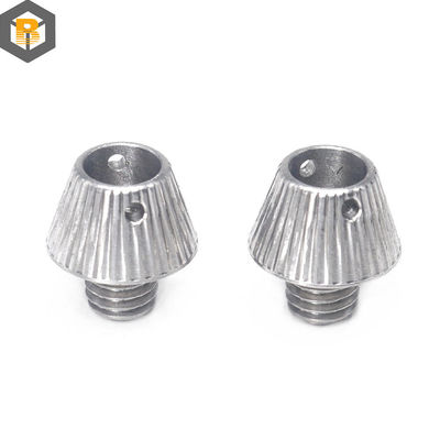Polvo de acabado de los tornillos de forma CNC para automóviles/bicicletas sujetadores especiales de acero inoxidable