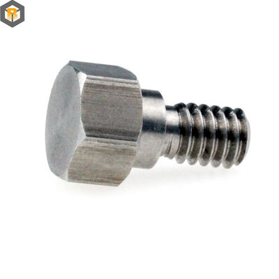Cerraduras especiales BY-0513 de acero inoxidable tornillo de hombro personalizado con acabado de pulido