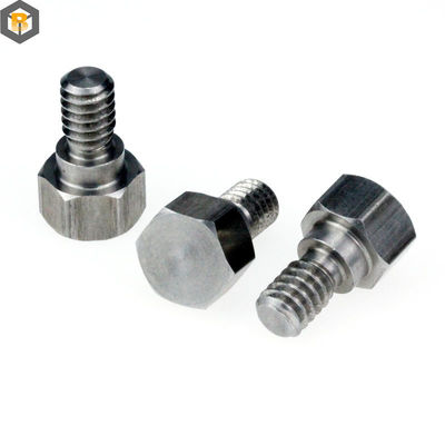 Cerraduras especiales BY-0513 de acero inoxidable tornillo de hombro personalizado con acabado de pulido
