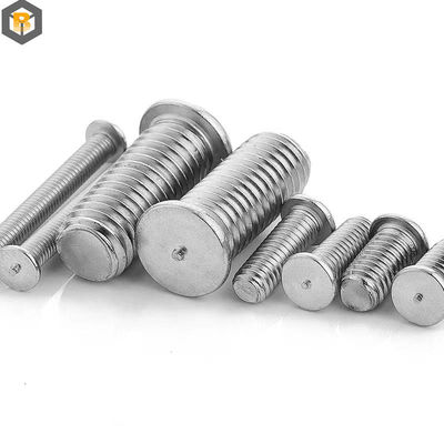 Acero inoxidable de tres puntos de soldadura de tornillo de cabeza especial de tornillo de la máquina de la parte de acabado pulido