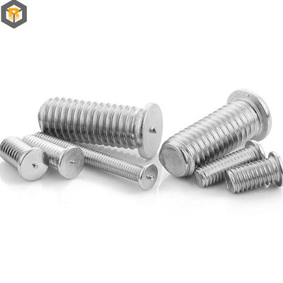 Acero inoxidable de tres puntos de soldadura de tornillo de cabeza especial de tornillo de la máquina de la parte de acabado pulido