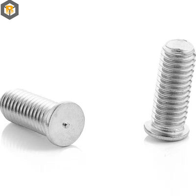 Acero inoxidable de tres puntos de soldadura de tornillo de cabeza especial de tornillo de la máquina de la parte de acabado pulido