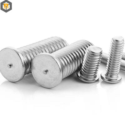 Acero inoxidable de tres puntos de soldadura de tornillo de cabeza especial de tornillo de la máquina de la parte de acabado pulido