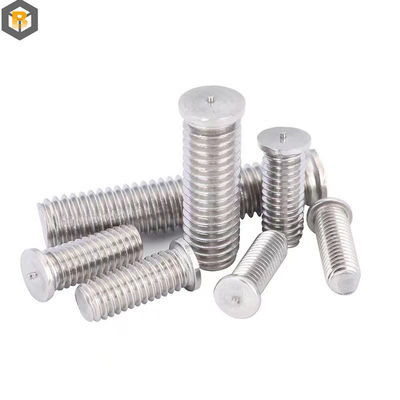 Acero inoxidable de tres puntos de soldadura de tornillo de cabeza especial de tornillo de la máquina de la parte de acabado pulido