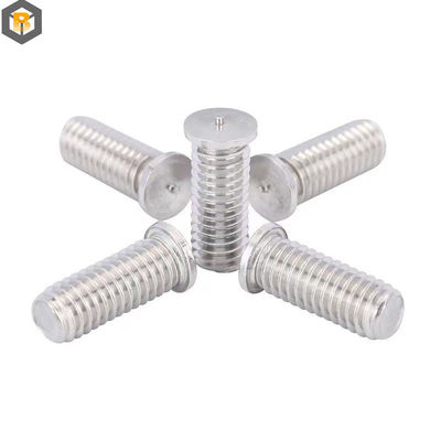 Acero inoxidable de tres puntos de soldadura de tornillo de cabeza especial de tornillo de la máquina de la parte de acabado pulido