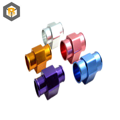Material de aluminio de alta precisión personalizado Parte de la máquina CNC con color anodizado