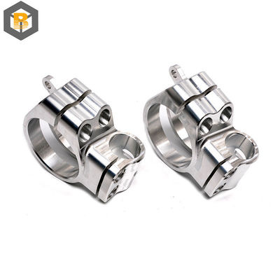 Partes de titanio de aluminio mecanizadas por CNC personalizadas para el servicio de fresado de torneado por CNC