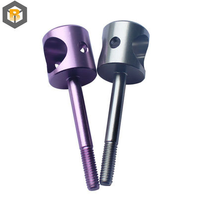 Partes de titanio de aluminio mecanizadas por CNC personalizadas para el servicio de fresado de torneado por CNC
