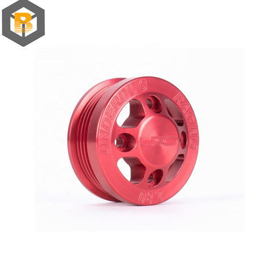 Parte de repuesto de fresado CNC de aluminio personalizado con anodización personalizada por 2D / 3D / dibujo