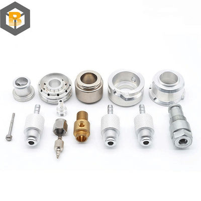Partes de máquinas de precisión OEM para componentes mecanizados de aluminio de torneado CNC de precisión