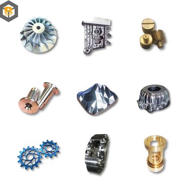 Partes de maquinaria de procesamiento de metales de aleación de alta precisión Mecanizado CNC/perforación/molido Parte de repuesto