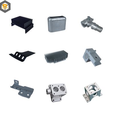 Partes de maquinaria de procesamiento de metales de aleación de alta precisión Mecanizado CNC/perforación/molido Parte de repuesto