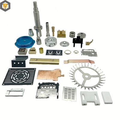 Máquina de corte de metales de torneado CNC piezas de fresado para plásticos de latón de aluminio pieza de repuesto